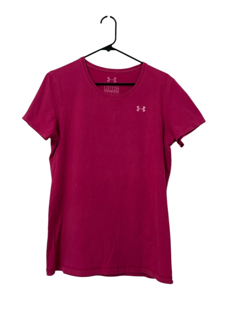 Under Armour Dark Pink Charged Athletic Tee